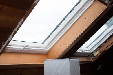 OPEN SKYLIGHT & REPAIR